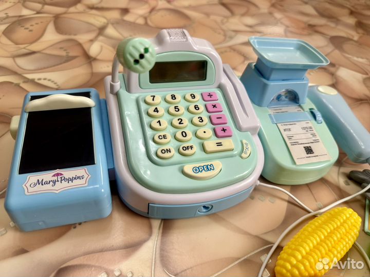 Детская игрушечная касса