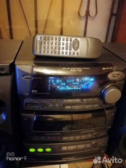 Музыкальный центр Kenwood RXD-700 AUX Karaoke