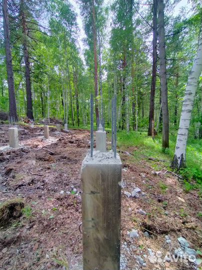 Жб свайный фундамент