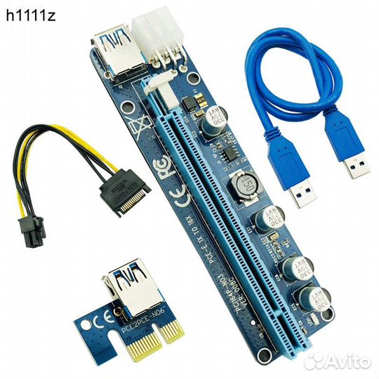 Райзер pci-e ver006c новый