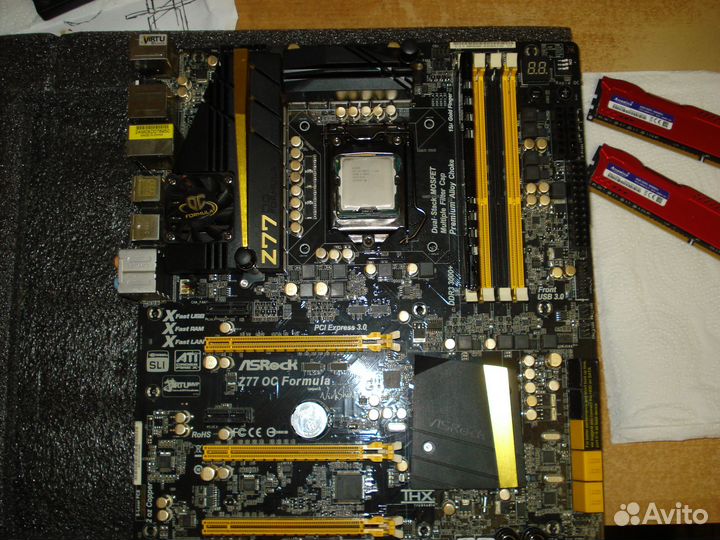 Комплект Z77 - I7 3770K