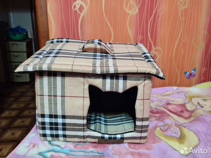 Домик для кошки новый