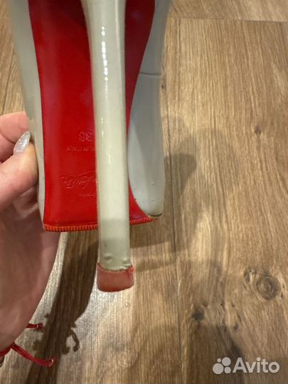 Туфли christian louboutin 38