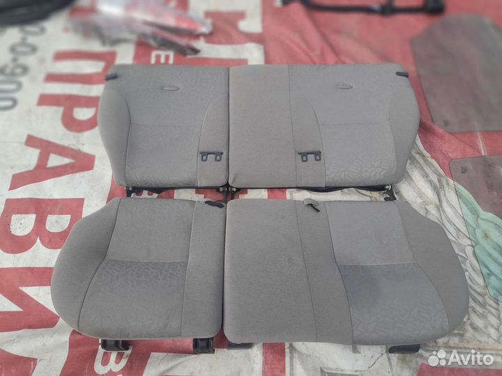 Задний ряд сидений калина 1