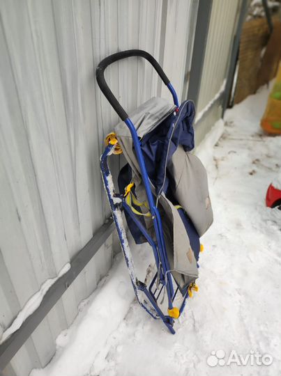 Коляска санки