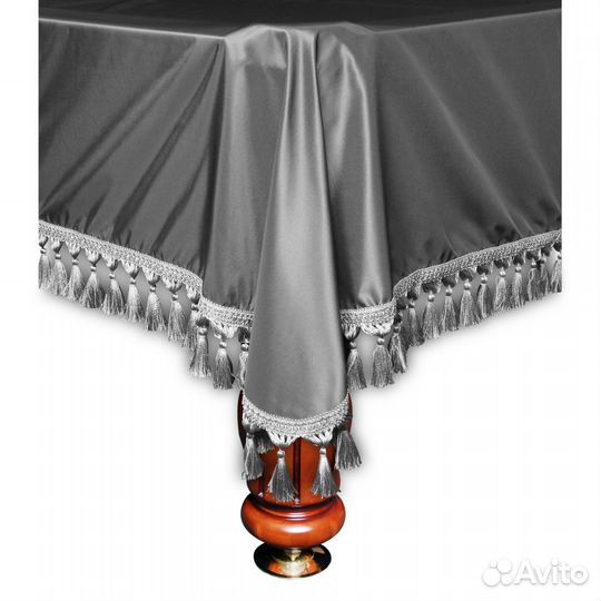 Покрывало Венеция 10фт шёлк серебро