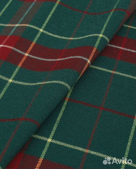 Ткань костюмная клетка рулон 5 метров