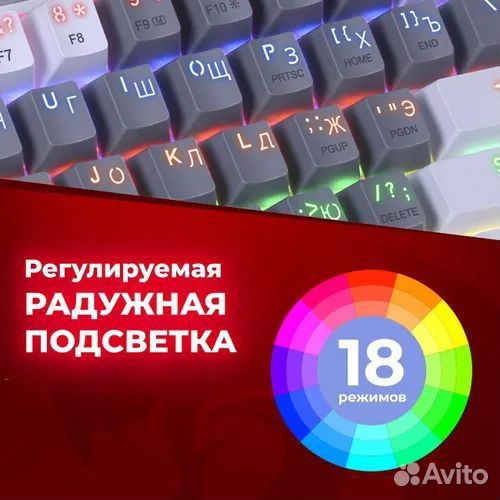 Игровая клавиатура redragon Fizz k617
