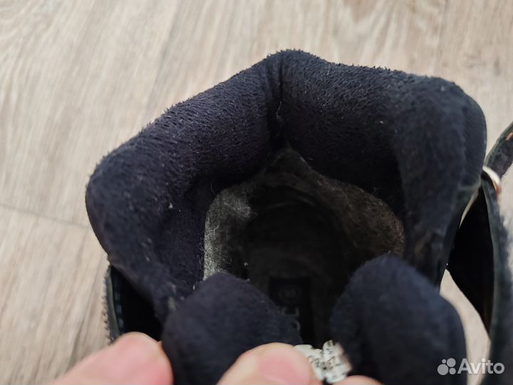 Ботинки утепленные 32-33 для мальчика