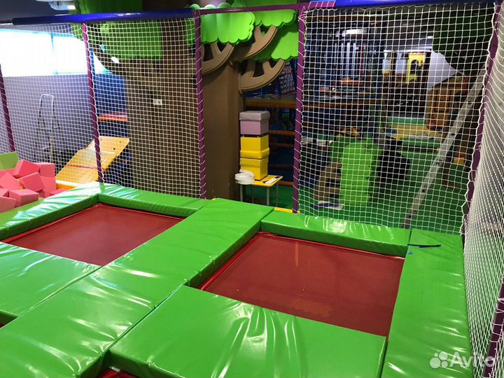 Батутная арена ба-6, детская игровая зона