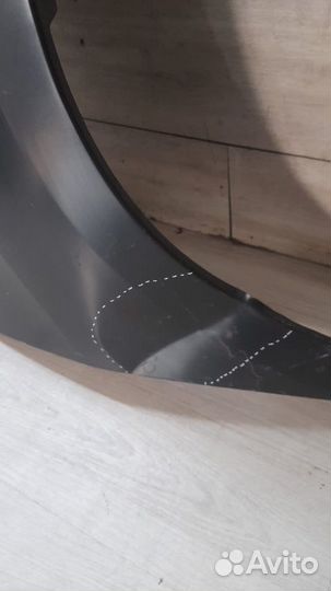 Крыло переднее правое Renault Logan 2 С 2012 Года