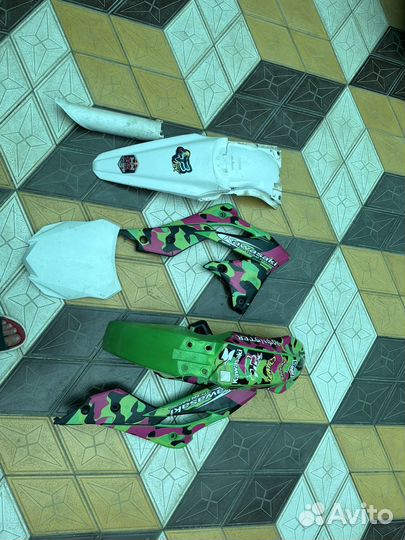 Комплект пластика kawasaki kx 450 2017год