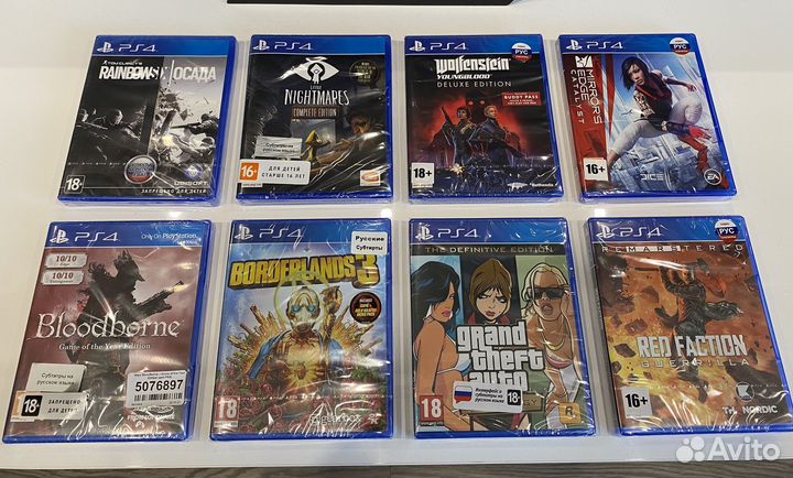 Игры для ps4 ps5 (новые)