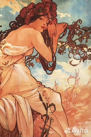 Картина на холсте Альфонс Муха 