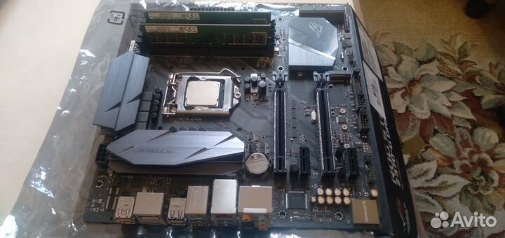 Продаётся Intel Core i7-8700K + Asus Strix Z370-G