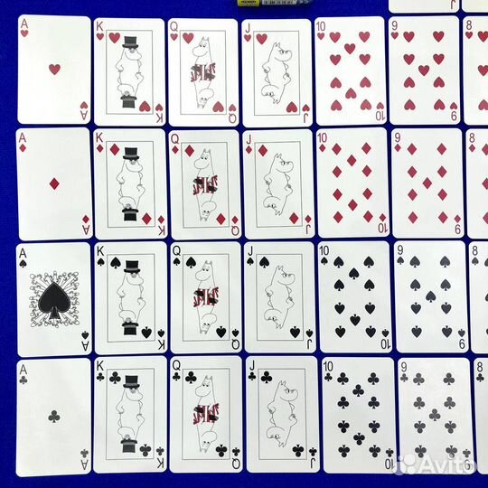 Игральные карты Муми-Тролли Peliko (Финляндия)