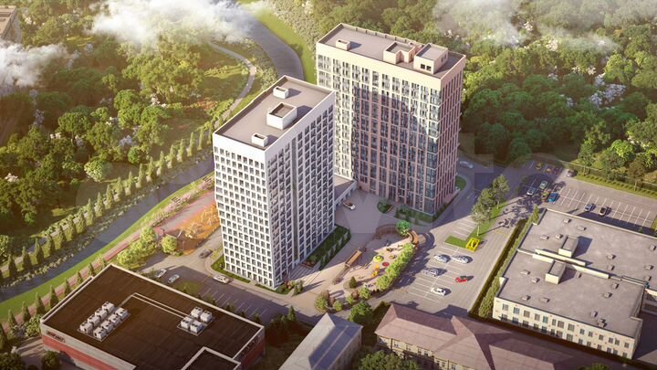 1-к. квартира, 43,7 м², 13/16 эт.