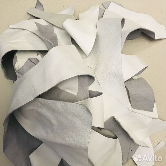 Обрезки натуральной кожи 2,5 кг