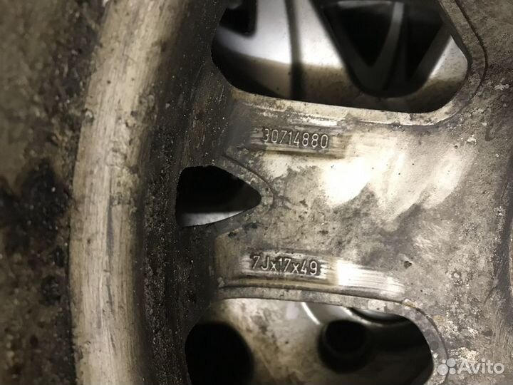 Диски с летней резиной на volvo