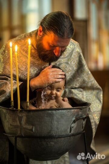 Фотосессия крещение
