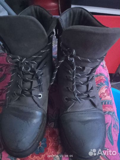 Ботинки женские зимние 39 размера бу