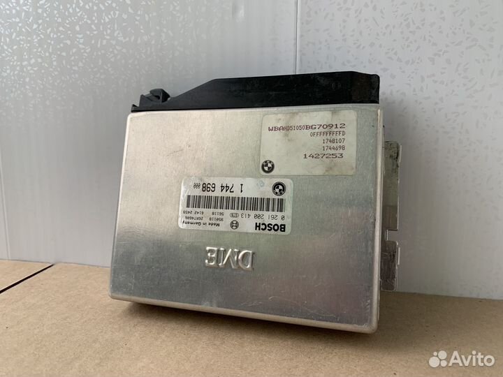 Эбу двигателя BMW E34 525i M50 1995 г. Bosch 413