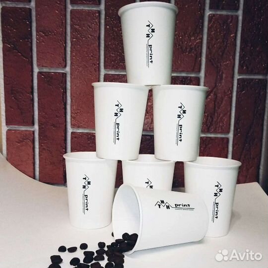 Печать на стаканах, термосах, кружках