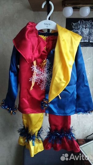 Новогодний костюм петрушки