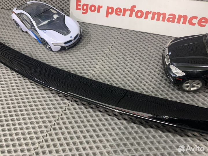 Спойлер BMW F30 М Performance, черный глянец
