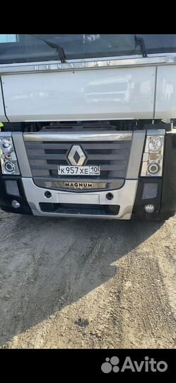 Решетка бампера renault magnum