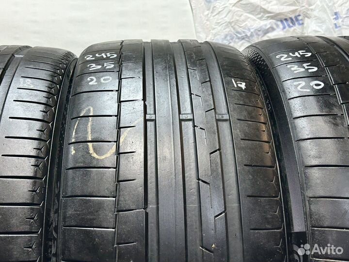 Continental SportContact 6 275/30 R20 и 245/35 R20