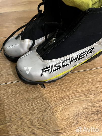 Лыжные ботинки fischer 35р
