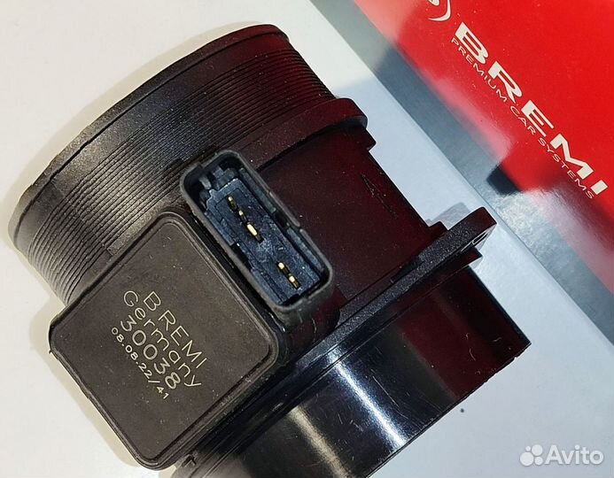 Датчик массового расхода воздуха Bremi 30038 Пежо