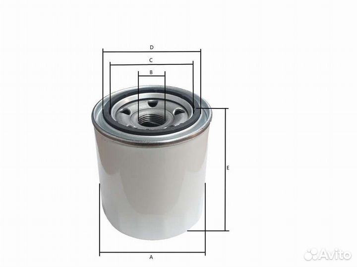 Фильтр масляный yanmar
