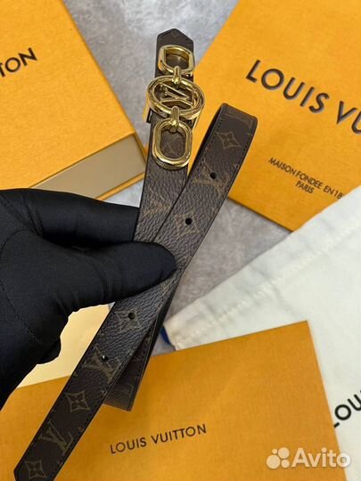 LV Circle Prime двухсторонний ремень