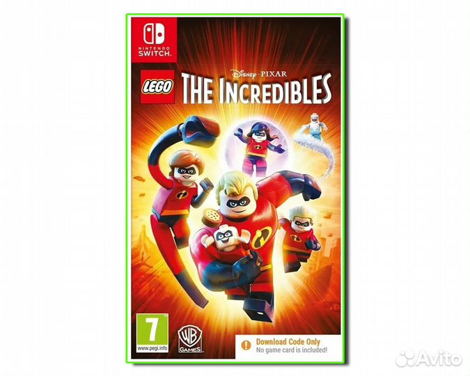 Игра lego Суперсемейка (Nintendo Switch)