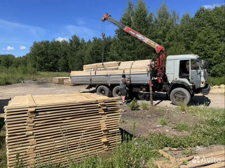 Обрезной брус 2 сорт доставка