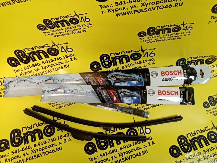 Щетки стеклоочистителей, дворников бескаркасные