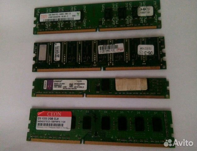 Оперативная Память 2gb DDR2 - DDR3