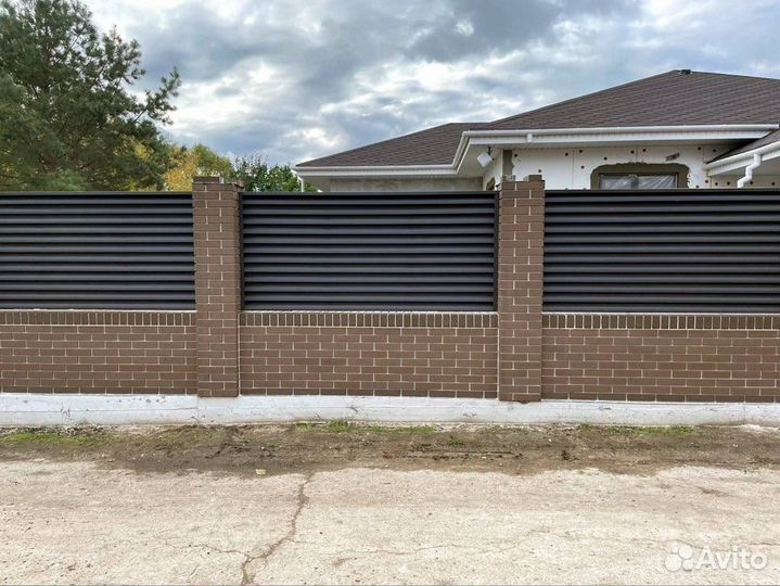 Забор по ключ