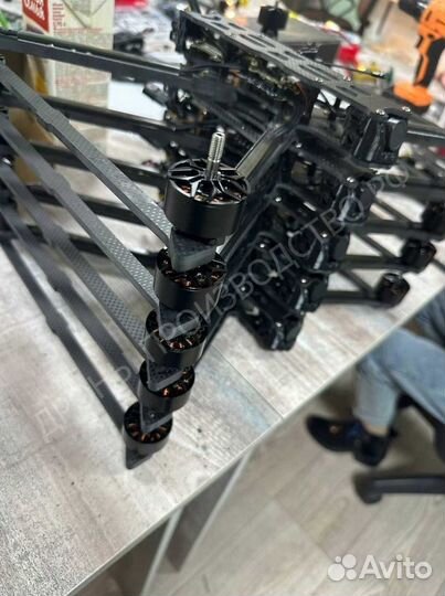 Квадpокоптеp фпв piranha 7 и 10 дюймов