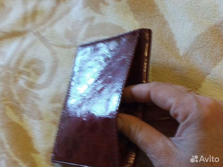 Обложка для паспорта натуральная кожа