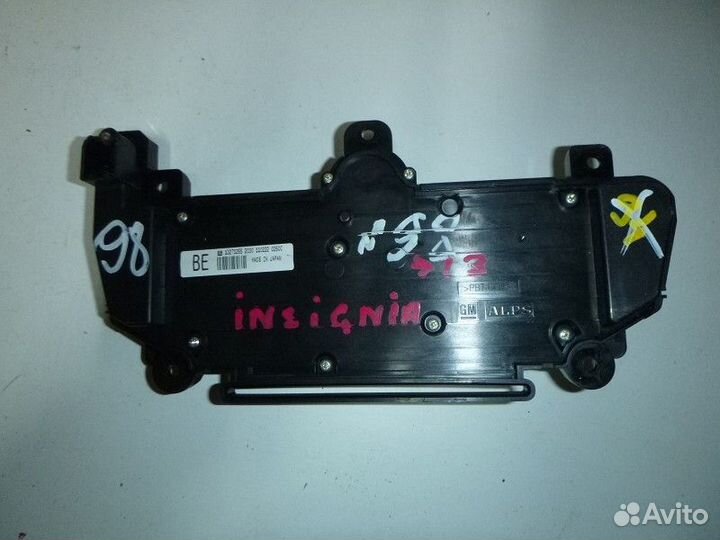 Магнитола (панель управления) opel insignia 2008