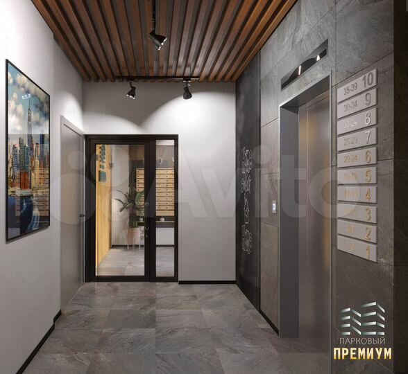 2-к. квартира, 65 м², 3/10 эт.