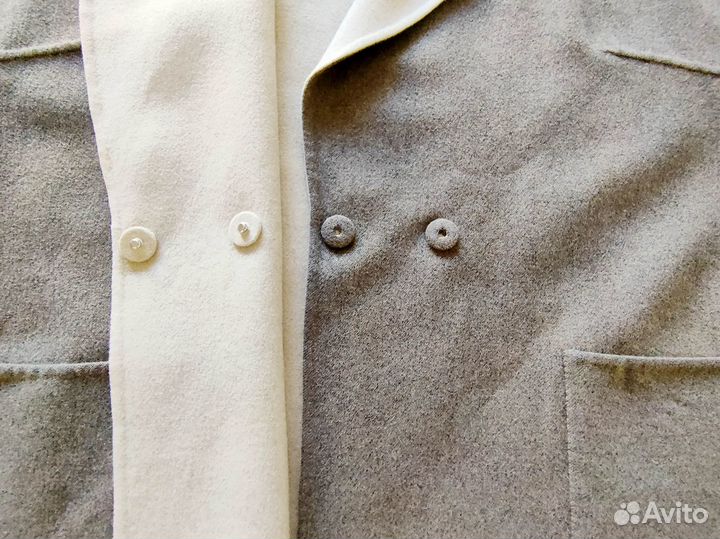 Пальто демисезонное, шерсть, 54-56 р