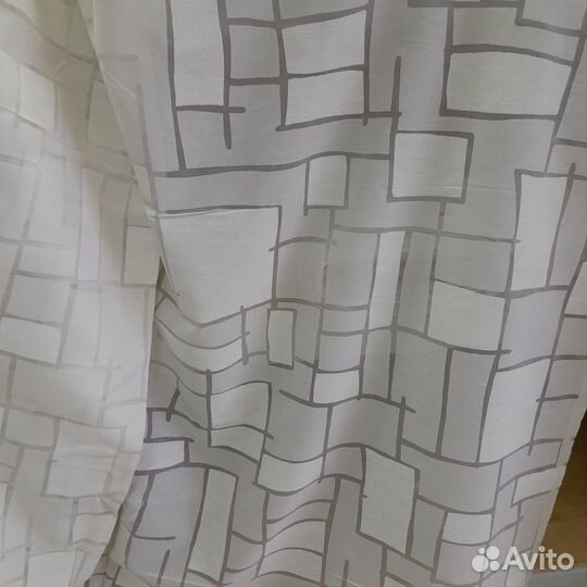 Тюль - вуаль с рисунком. высота 280 см