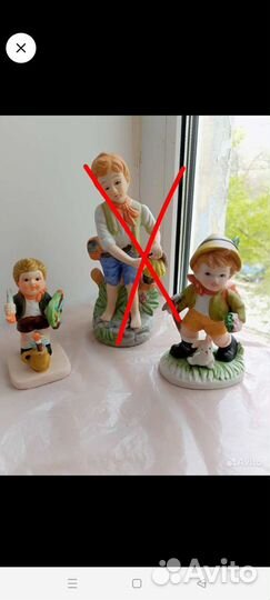 Фарфоровые статуэтки бисквит