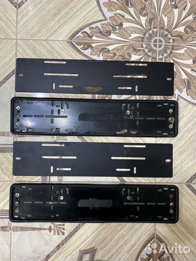 Рамка для номера силиконовая