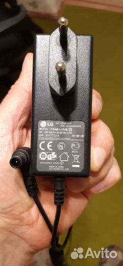 Блок питания для тв LG мониторов 19V 2.1A 6.5х4.4