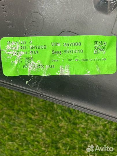 Обшивка отсека багажника левая Jeep Wrangler JL